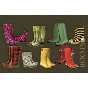 Küchenmatte "Boots"