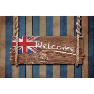 Küchenmatte "Welcome England"