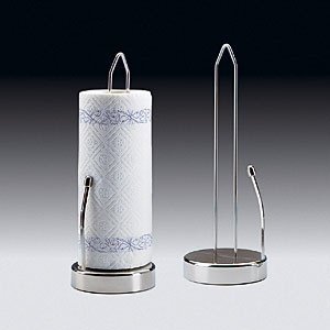 Küchenrollen-Halter mit Stopper aus Edel