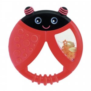 Kühlbeißring "Schmetterling/Maikäfer"