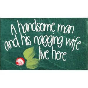 Kühlschrankmagnet "A handsome man..."