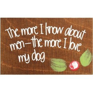 Kühlschrankmagnet "I love my dog"