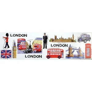 Kühlschrankmagnet "Iconic London"