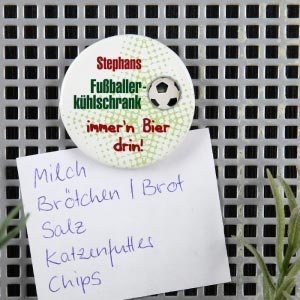 Kühlschrankmagnet Immern Bier drin!