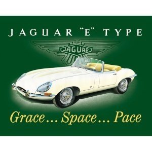 Kühlschrankmagnet "Jaguar E-Type"