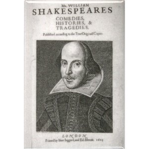 Kühlschrankmagnet "Shakespeares First Fo