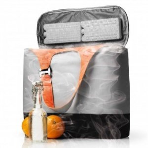 Kühltasche Cool Bag grau/orange