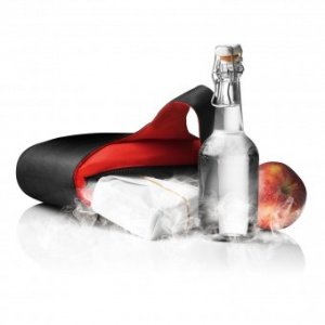 Kühltasche Cool Lunch schwarz/rot