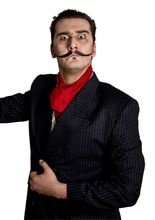 Künstler Bart schwarz