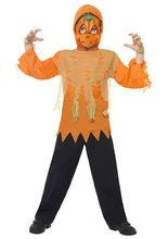 Kürbis Halloween-Kinder-Kostüm-Set orang