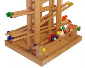 Kugelbahn Ablagekasten