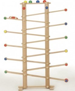 Kugelbahn aus Holz 100 cm