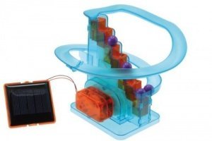 Kugelbahn mit Solarzellenantrieb