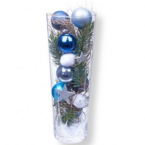 Kugelvase Blue Range (50 cm)