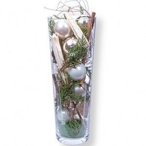 Kugelvase Winterday (40 cm)