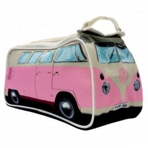 Kulturbeutel VW Bulli pink