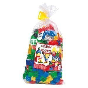 Kunststoff Bauklötzchen im Beutel 200 St