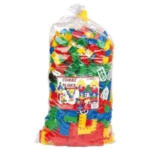 Kunststoff Bauklötzchen im Beutel 500 St