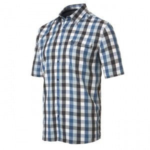 Kurzarm-Freizeithemd Tornado blau