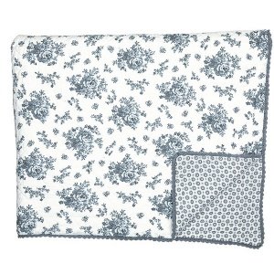 Kuschel-Steppdecke *Flowerprint*