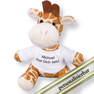 Kuschelgruß Giraffe