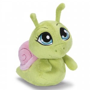 Kuscheltier Schnecke grün