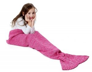 kuschelige Decke Meerjungfrau