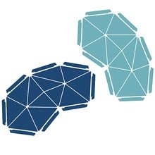 Kvadrat Clouds, Tempo - 8er-Set, hellbla