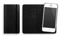 LAB.C Wallet Leather Case iPhone 5 Schwa