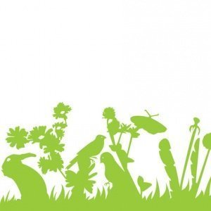 LADP - Dekorationsklebeband Sofie, grün