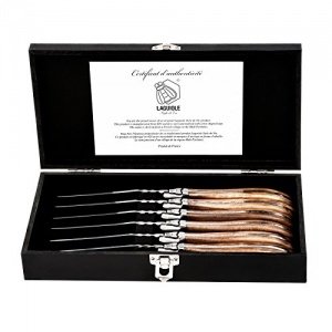 LAGUIOLE STEAKMESSER SET "LUXIVIO"