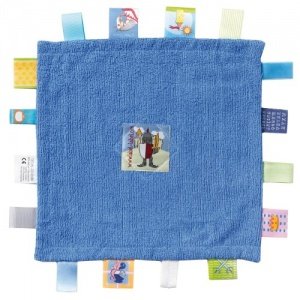 Label Label Schmusetuch "Ritter" - blau