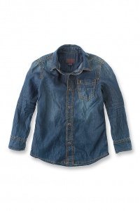 Lässiges Denimhemd