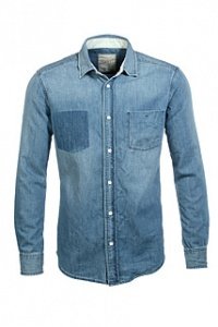 Lässiges Vintage Jeanshemd
