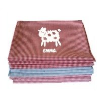 Laken (Wiege und Kinderwagen) mit Name