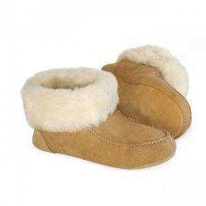 Lammfell-Schuhe