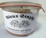 Lammpastete mit Zitrone, 250g