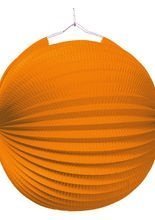 Lampion Garten-Party Deko orange