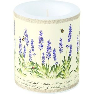 Lampion-Kerze "Rustic Lavender"