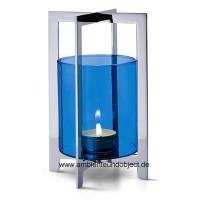 Lampion Teelichthalter blau 123092 von P