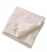 Lana  -  rosa Decke mit Plüsch, kbA