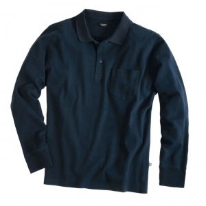 Langarm-Poloshirt