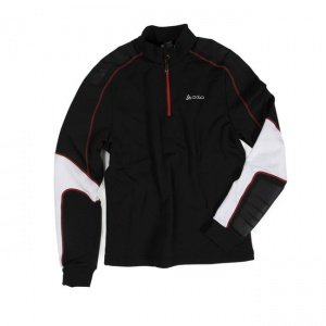 Langarmshirt Val Tremola schwarz-weiß