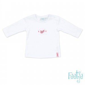 Langarmshirt"Lov.You" 550 weiß