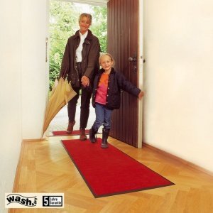 Langer Läufer Wash&Dry burgunder (75 x 1