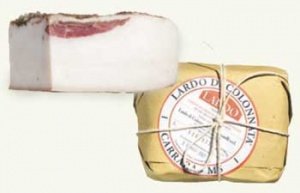 Lardo di Colonnata (fetter Speck), ca. 7