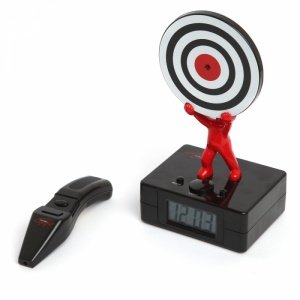 Laser Wecker mit Zielscheibe