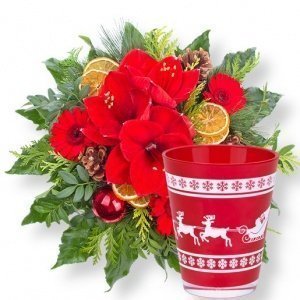 Last Christmas und Glasvase