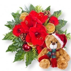 Last Christmas und Weihnachts-Teddy