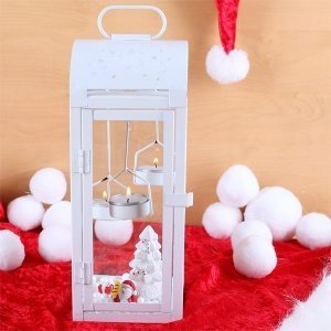 Laterne Teelichthalter und Deko-Set zu W